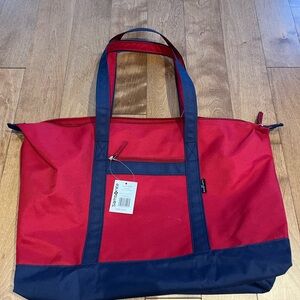 Samsonite Red and Blue Travel  Tote Bag
